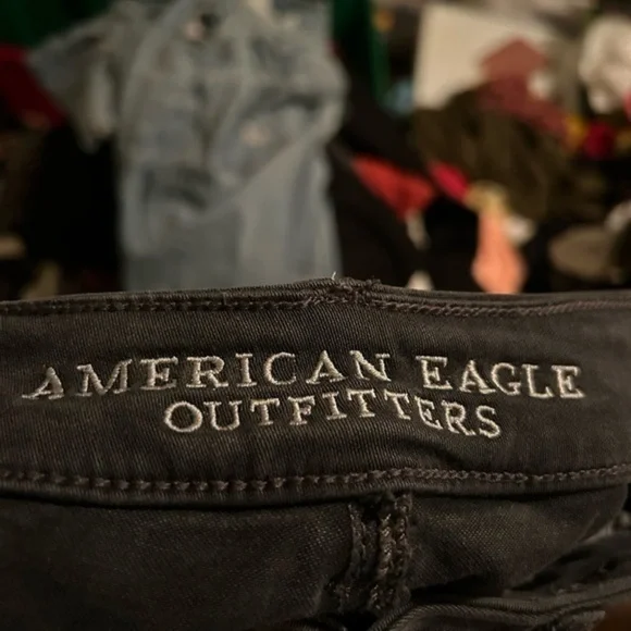 American eagle black jeggings